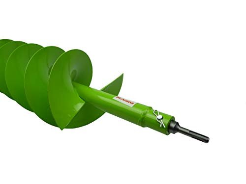 WERHE Erdbohrer-Set Ø40mm, 80cm lang mit SDS Plus Adapter – Mit normaler SDS Plus Bohrmaschine nutzbar, ideal für Zaunbau und Garten - Image 9