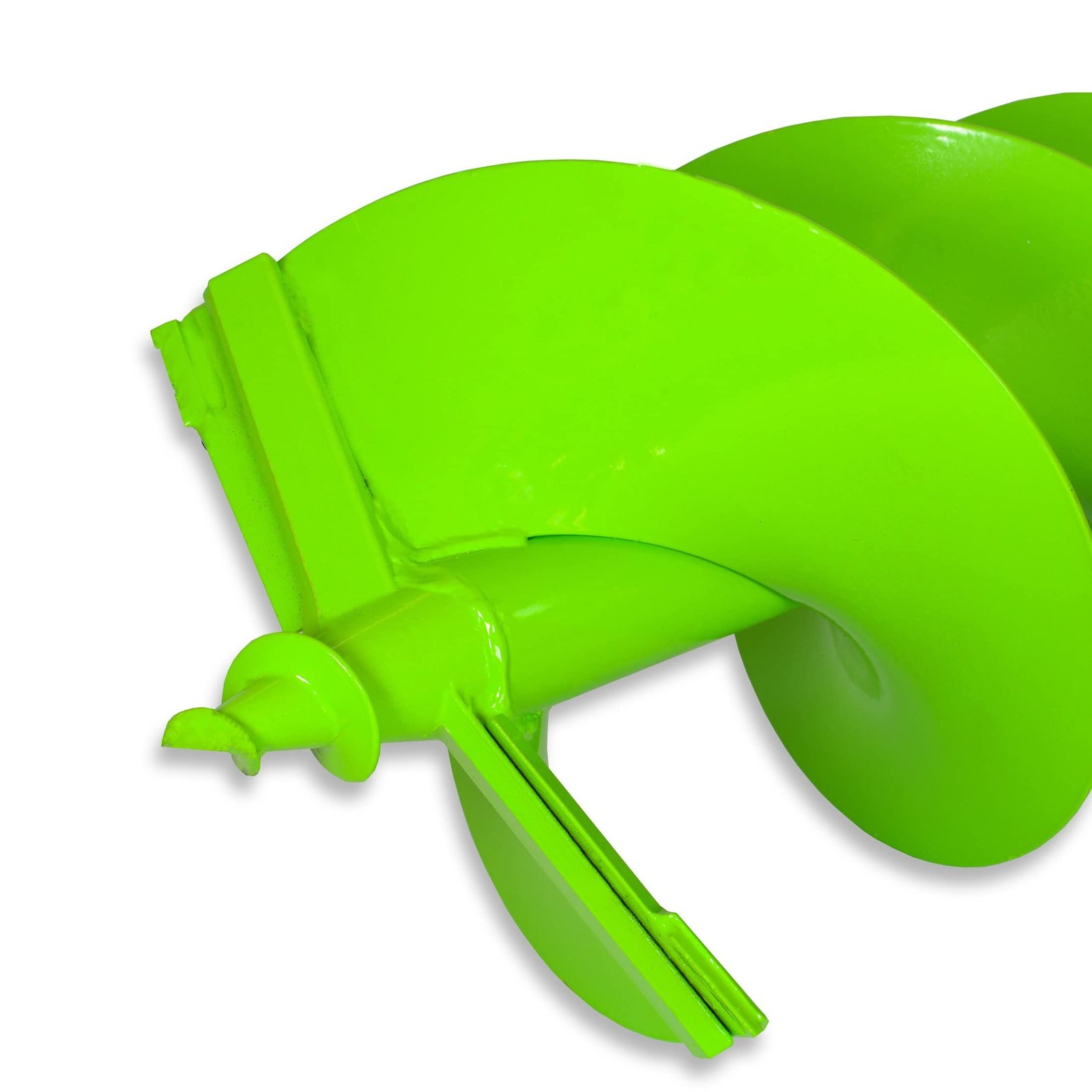 WERHE® Profi Bohrer Starker Stahl, Erdbohrer für bohrmaschine 200 mm Doppel-Welle extrem robust - Pfahlbohrer Brunnenbohrer präzise Bohrspitze. - Image 5