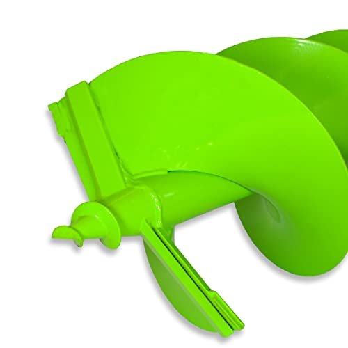 WERHE® Profi Bohrer Starker Stahl, Erdbohrer für bohrmaschine 200 mm Doppel-Welle extrem robust - Pfahlbohrer Brunnenbohrer präzise Bohrspitze. - Image 7